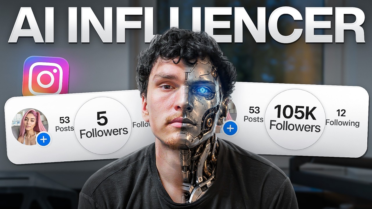 How To Grow an AI Influencer Instagram FAST (From ZERO Followers), Long Form video edit
