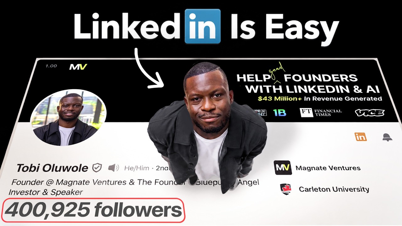 How I Got 400,000 LinkedIn Followers (And Made $6M), Long Form video edit